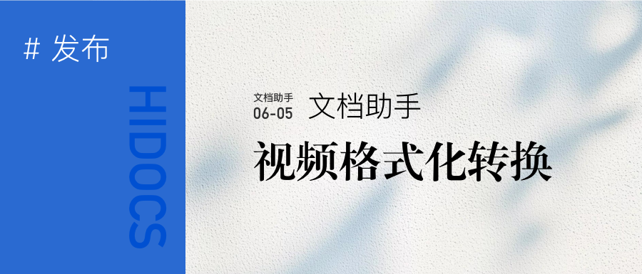 视频格式转换处理工具